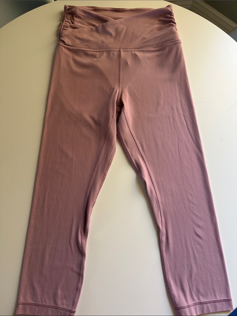 lululemon athletica Align Cross Waist 21" High Rise Legging Dusty Mauve 21" Sz 6 - Picture 11 of 15